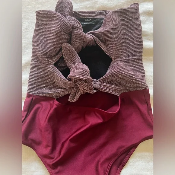 Urban Outfitters metallic glitter Bodysuit - out from under - Picture 3 of 3